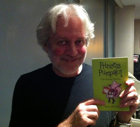 Dean Friedman with Princess Pumpalot book