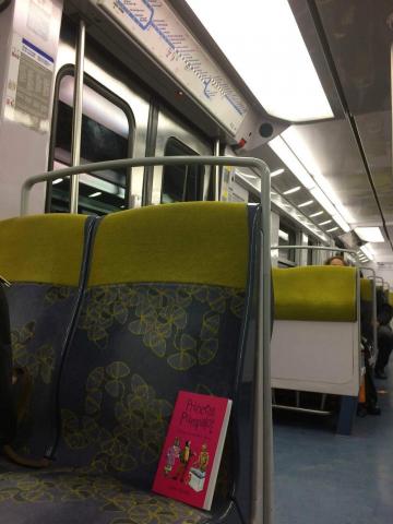 Travelling on the Metro Paris