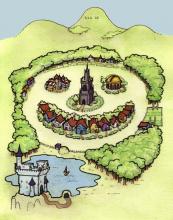 Wiffyville aerial view (happy)